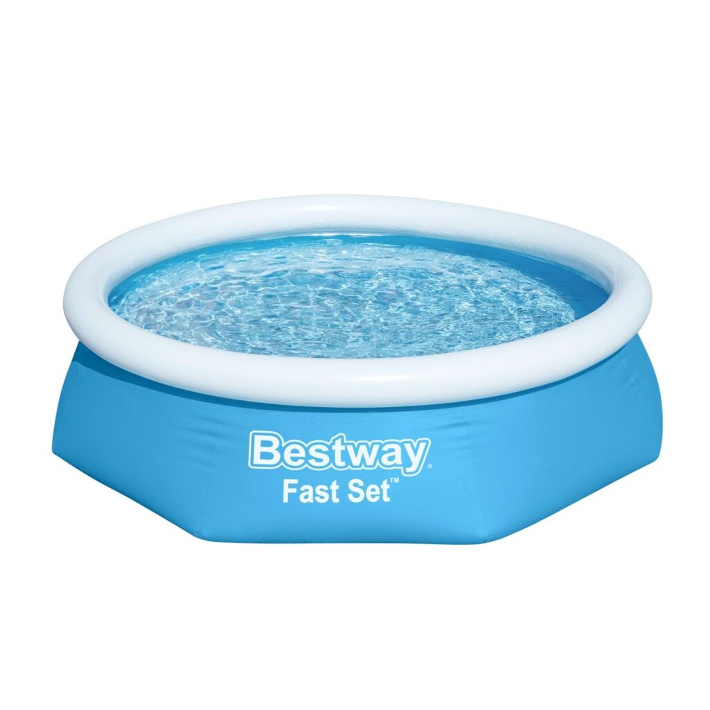 bestway büyük şişme havuz seti yuvarlak 57448